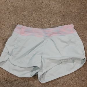 Girls Lululemon Ivivva Running Shorts